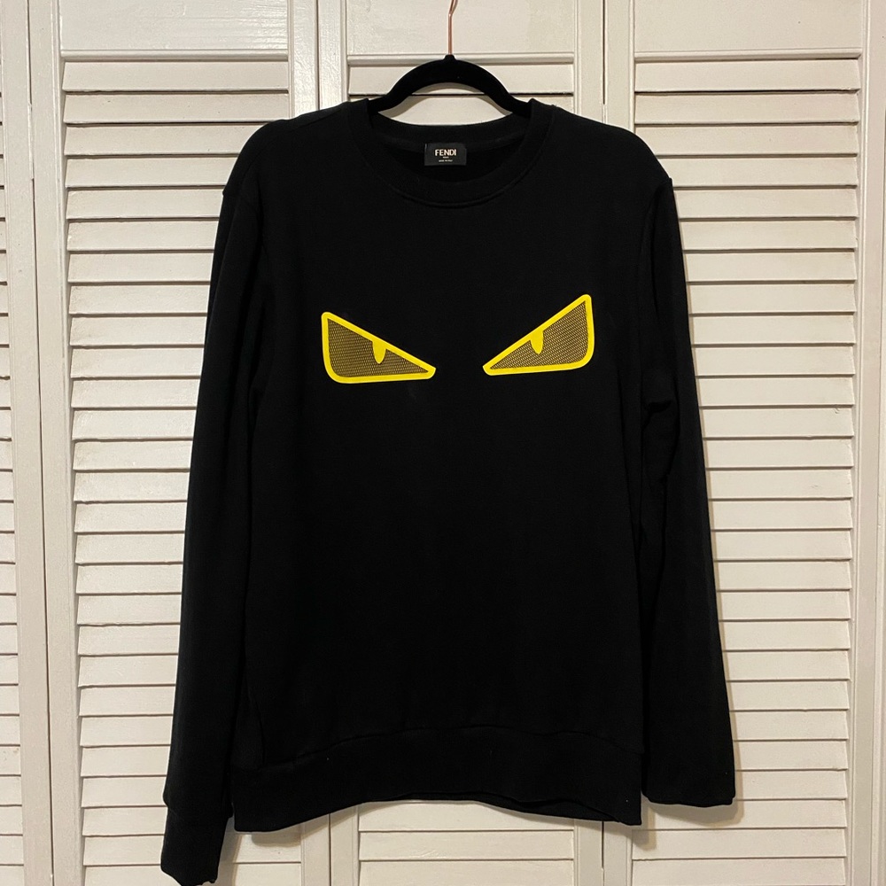 Fendi “Eyes” Crewneck Size L